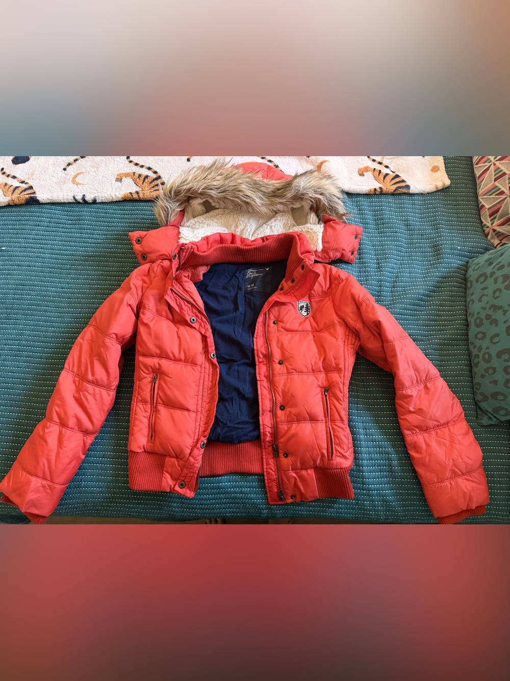 American Eagle puffer coat size M women’s